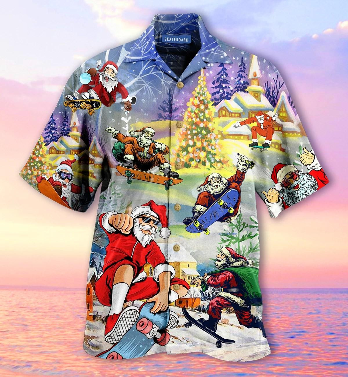 Santa Claus Hawaiian Shirt