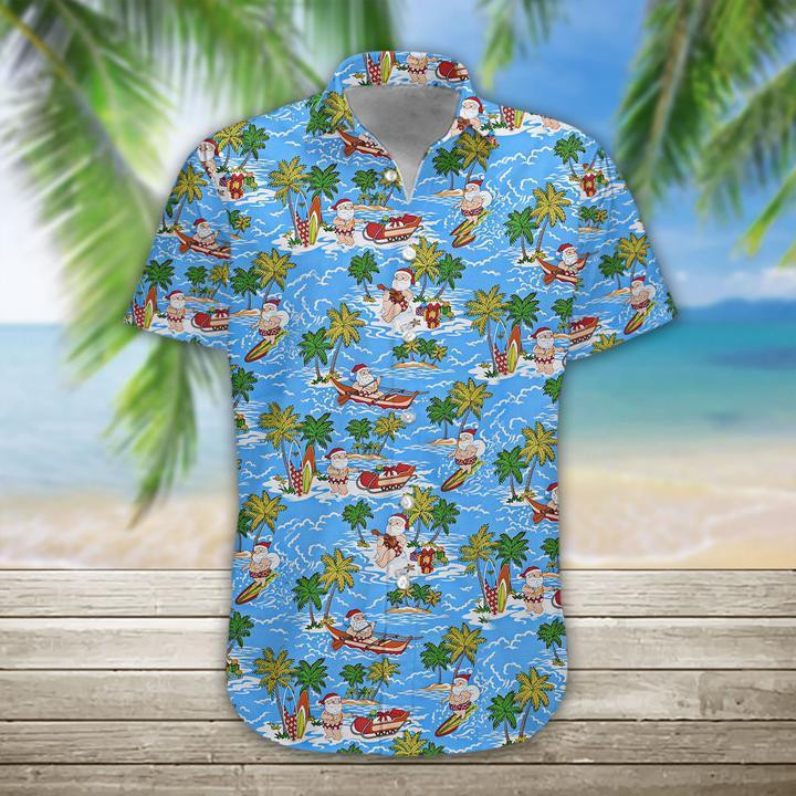 Santa Hawaiian Shirt