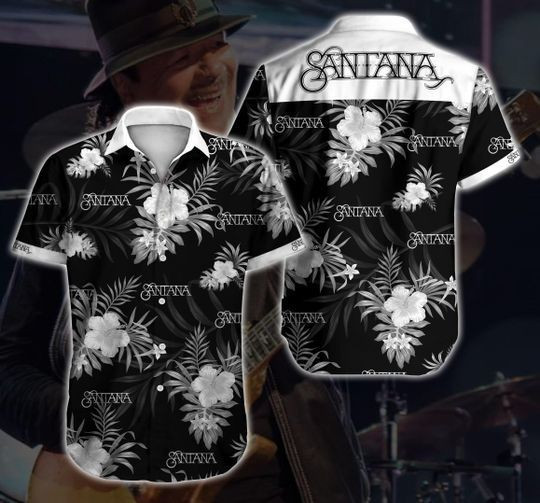 Santana Singer Hawaiian Shirt