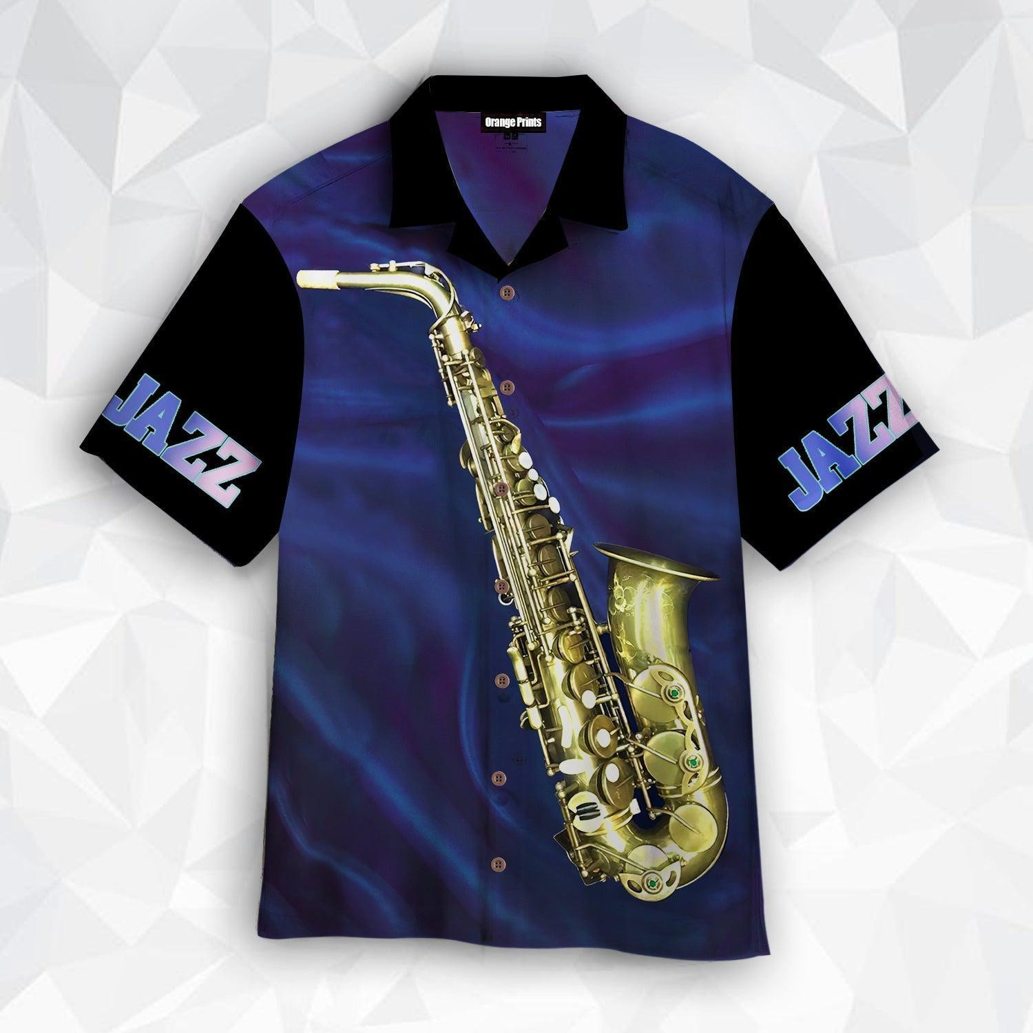 Saxophone Hawaiian Shirt