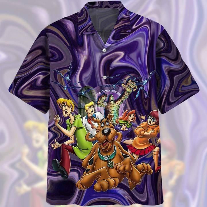 Scooby Doo 2 Print Hawaiian Shirt