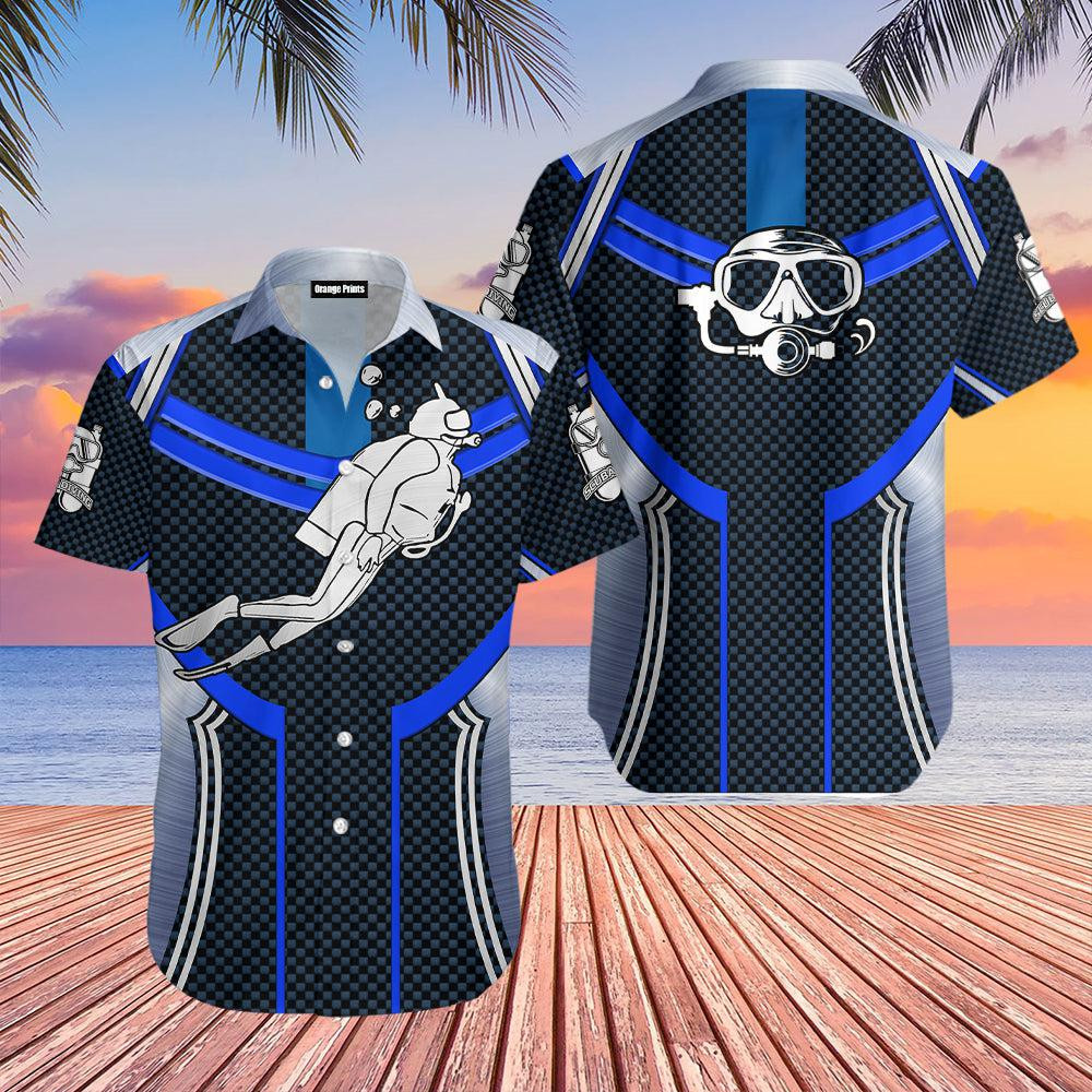 Scuba Diving Hawaiian Shirt