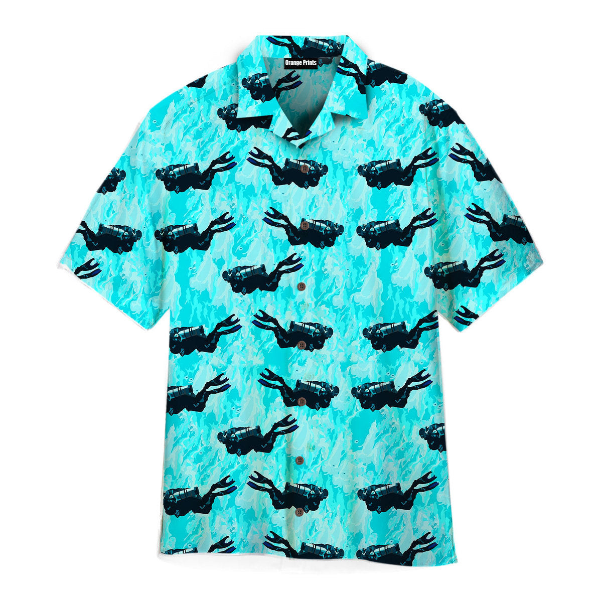 Scuba Diving Hawaiian Shirt