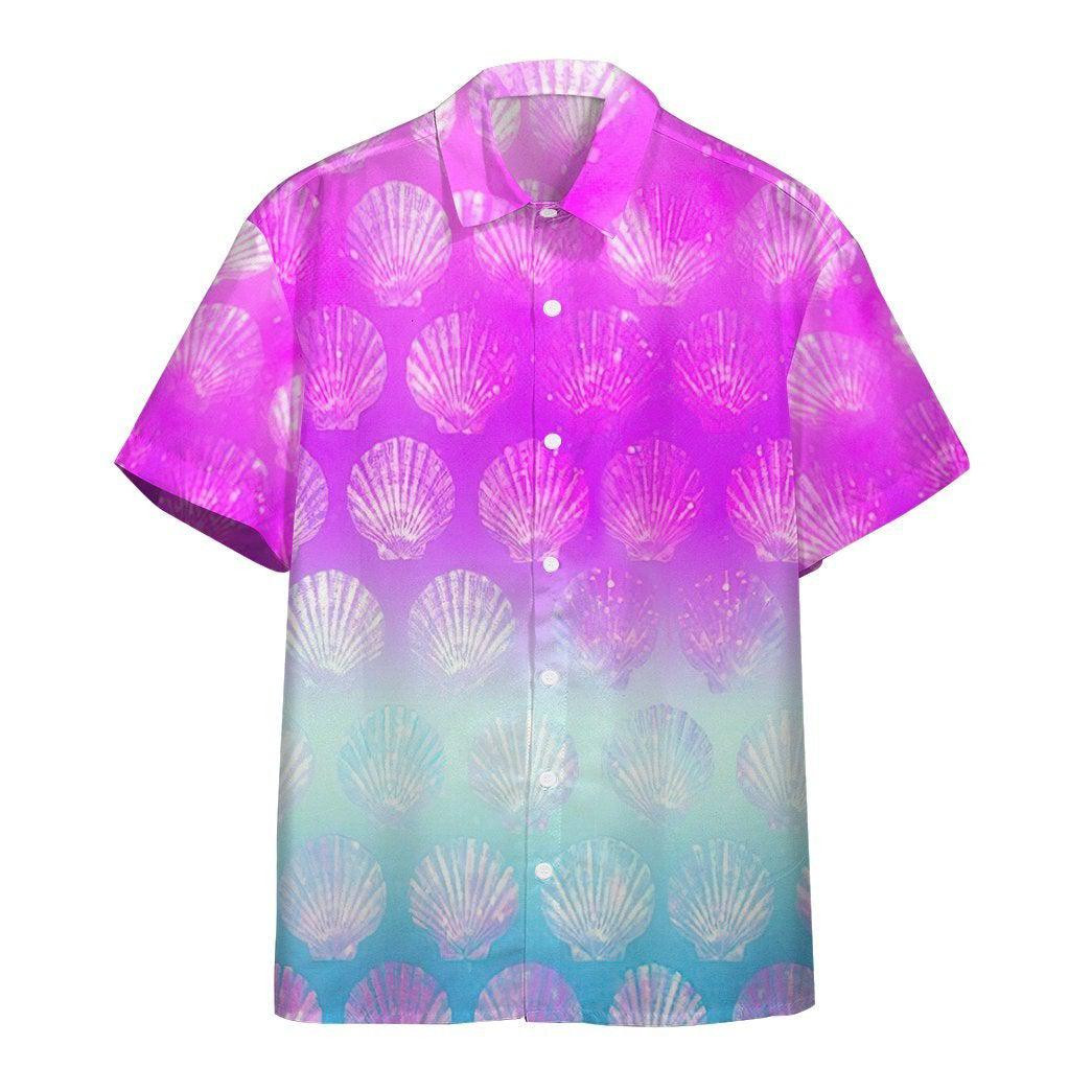 Sea Shell Colorful Hawaiian Shirt