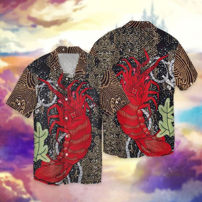 Sea Shrimp Hawaiian Shirt