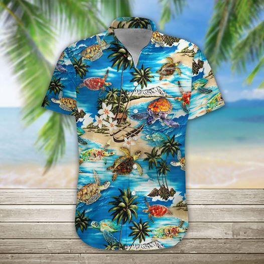 Sea Turtle Hawaiian Shirt