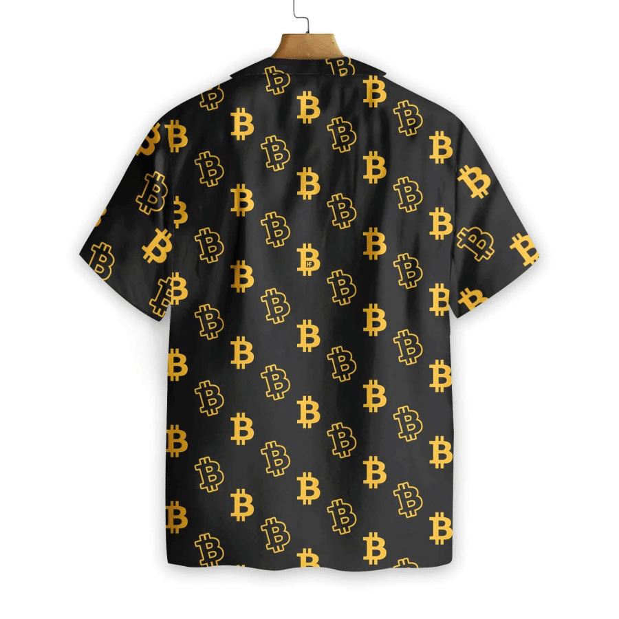 Seamless Bitcoin Hawaiian Shirt