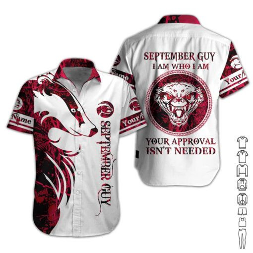 September Guy Personalized Hawaiian Shirt