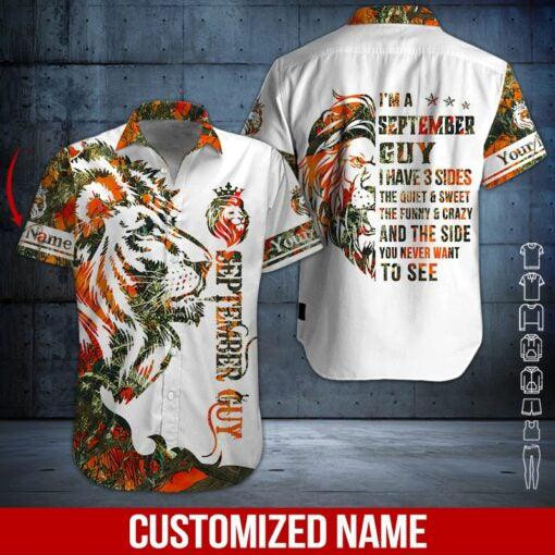 September Guy Personalized Hawaiian Shirt
