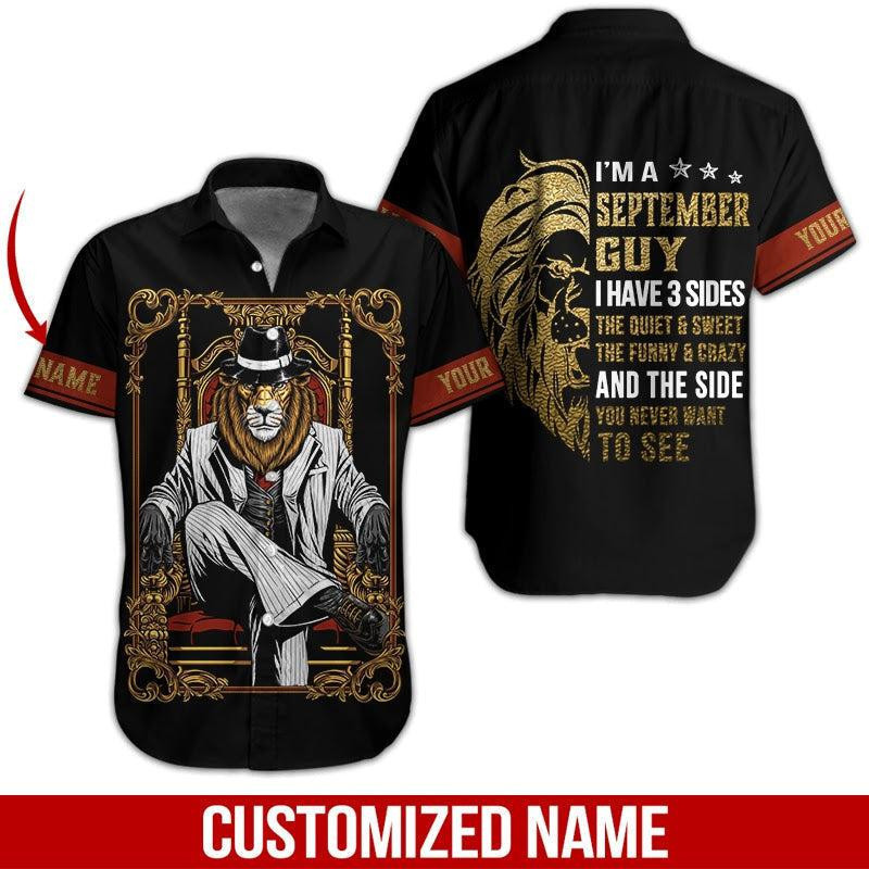 September Guy Personalized Hawaiian Shirt