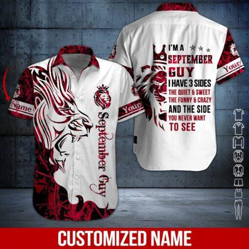 September Guy Personalized Hawaiian Shirt