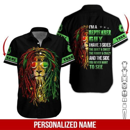 September Guy Personalized Hawaiian Shirt