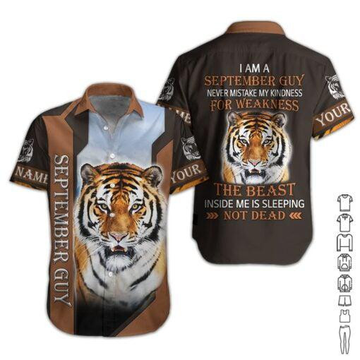 September Guy Personalized Hawaiian Shirt