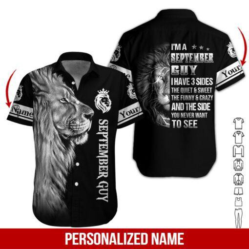 September Guy Personalized Hawaiian Shirt
