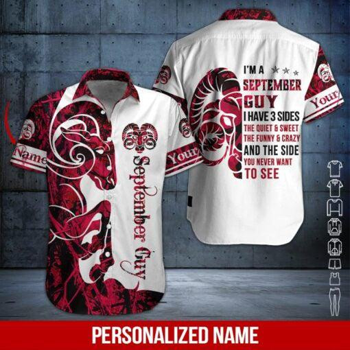 September Guy Personalized Hawaiian Shirt