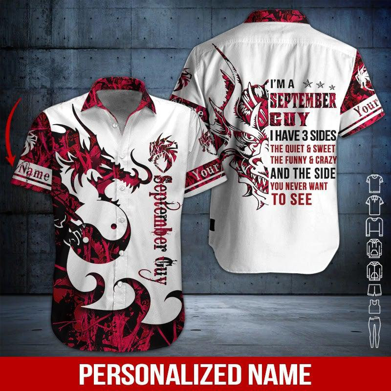 September Guy Personalized Hawaiian Shirt