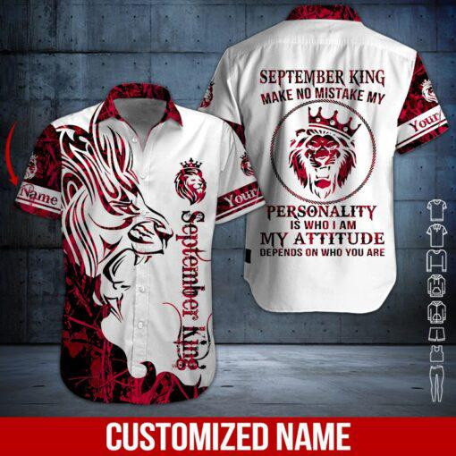 September Guy Personalized Hawaiian Shirt