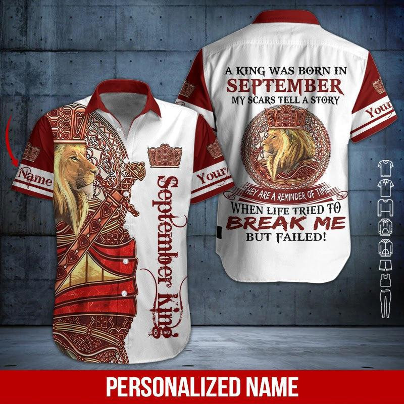 September Guy Personalized Hawaiian Shirt