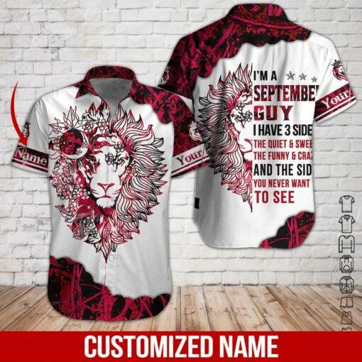 September Guy Personalized Hawaiian Shirt