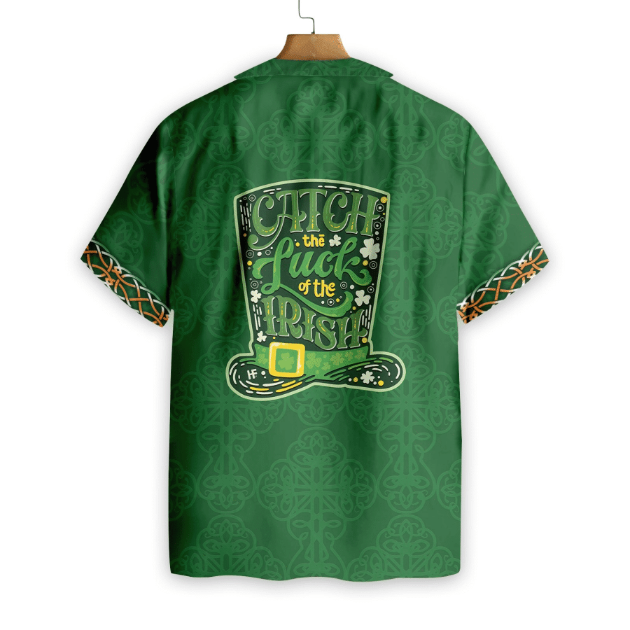 Shamrock And Green Hat Ireland Hawaiian Shirt