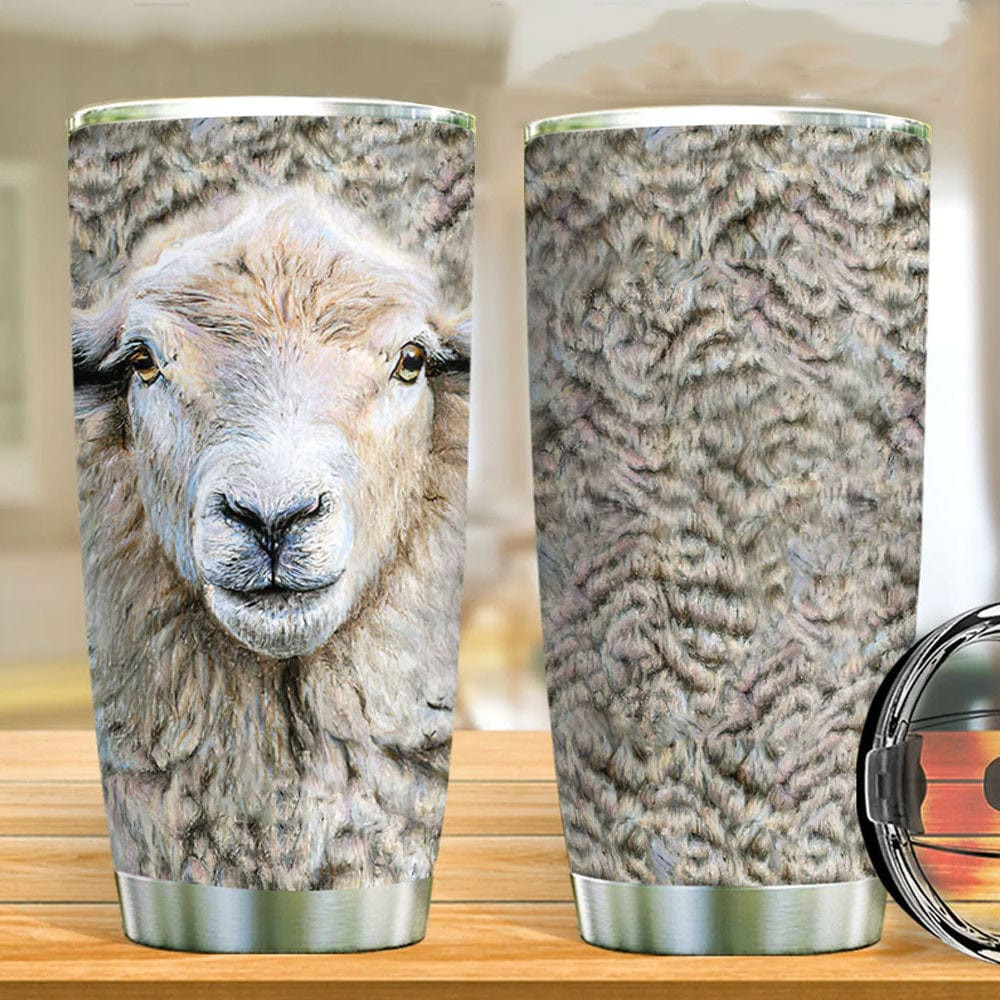 Sheep Print Sheep Tumbler
