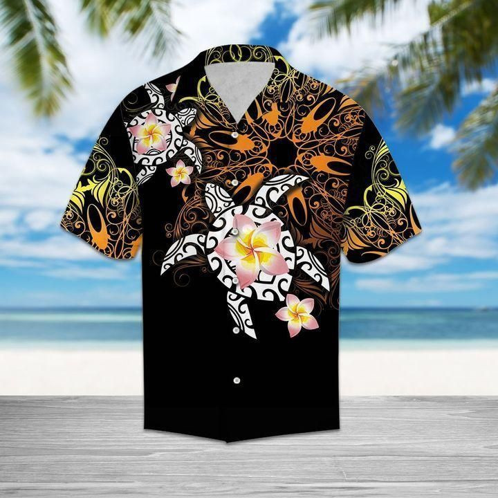 Shop From 1000 Unique Turtle Floral Hawaiian Shirt