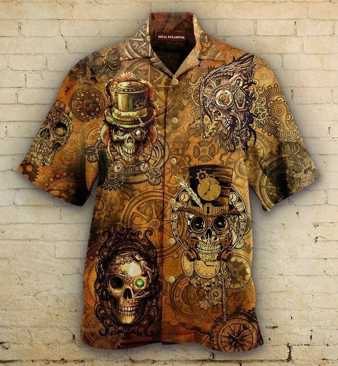 Skull Apparatus Hawaiian Shirt
