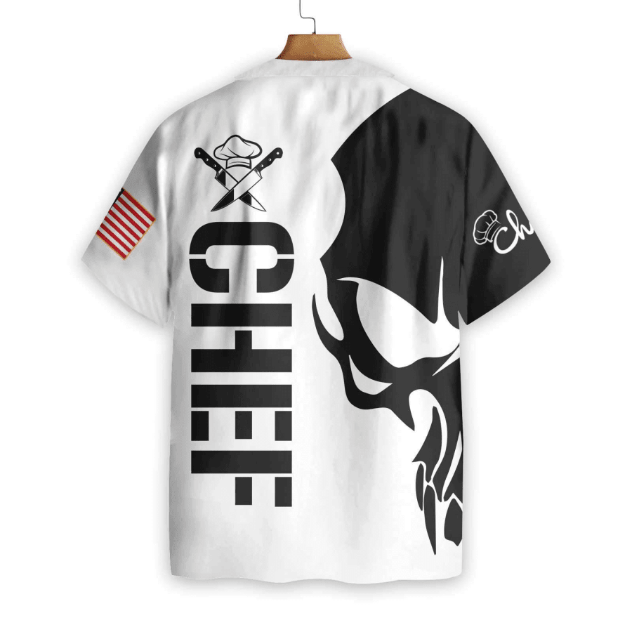 Skull Chef Hawaiian Shirt