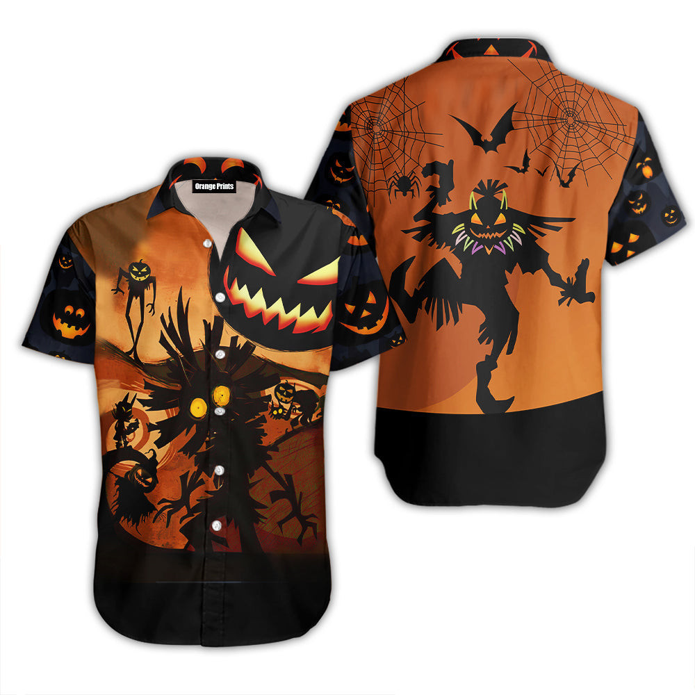 Skull Halloween Hawaiian Shirt