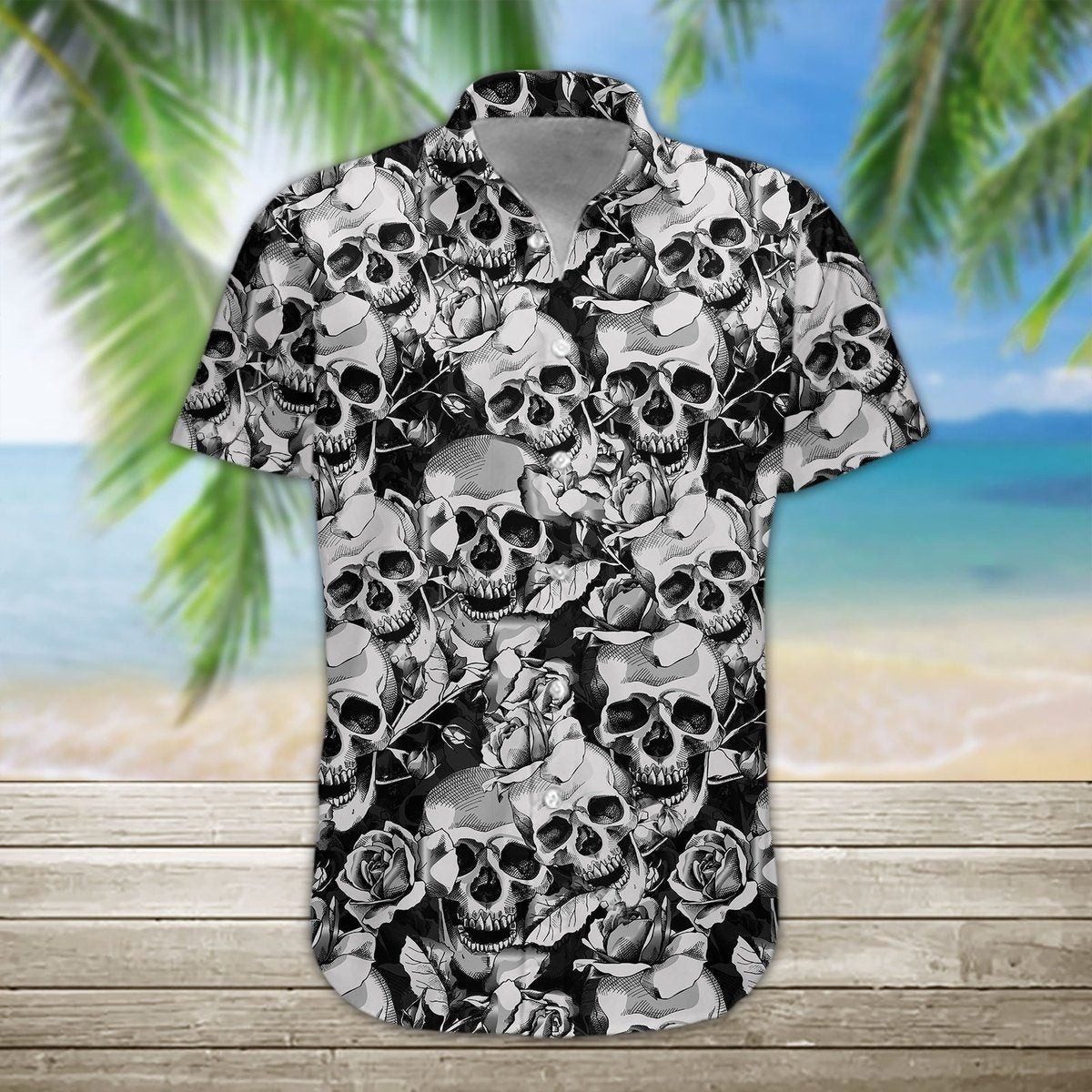 Skull Hawaiian Shirt