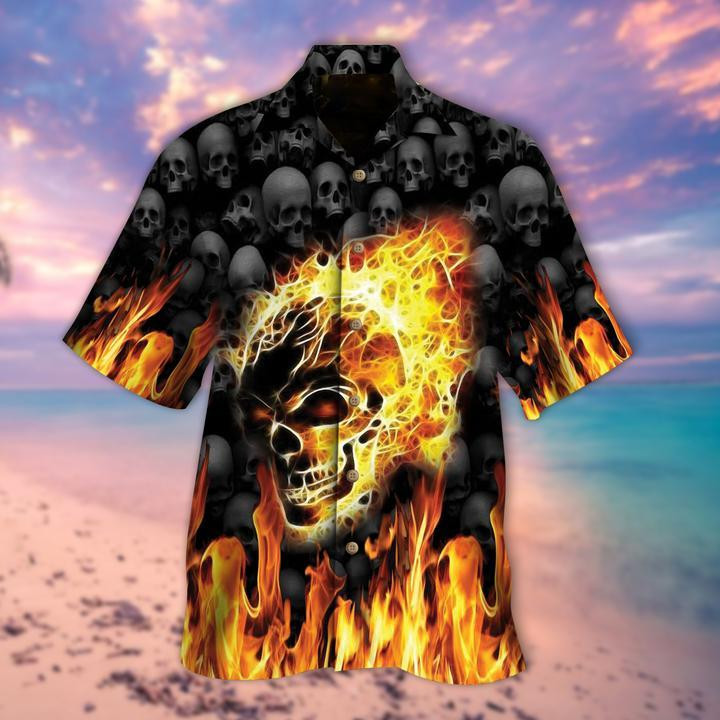 Skull Hawaiian Shirt