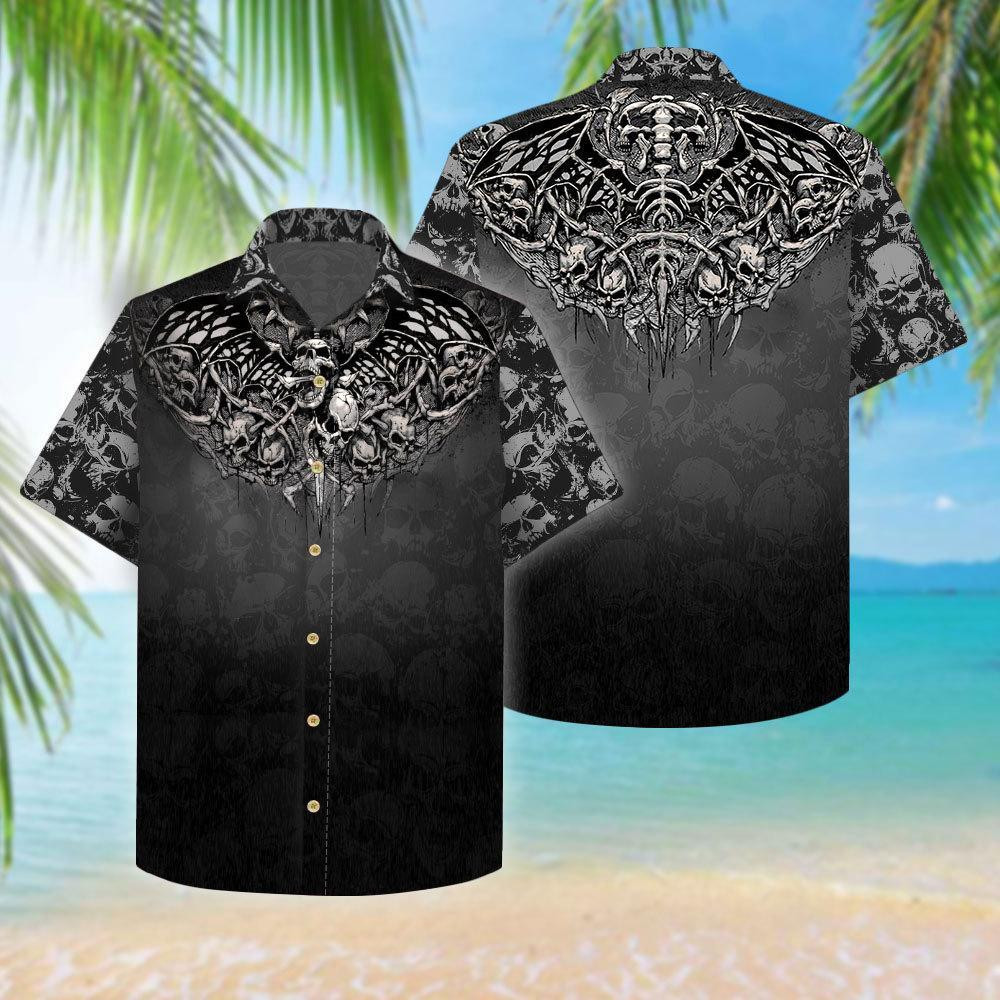Skull Hawaiian Shirt