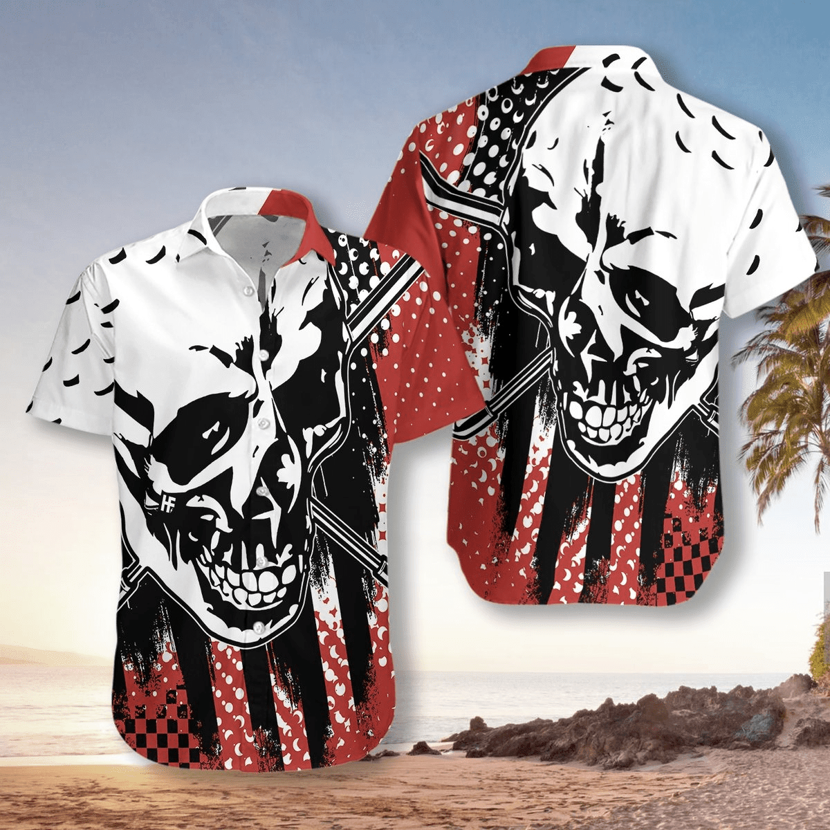 Skull Hawaiian Shirt
