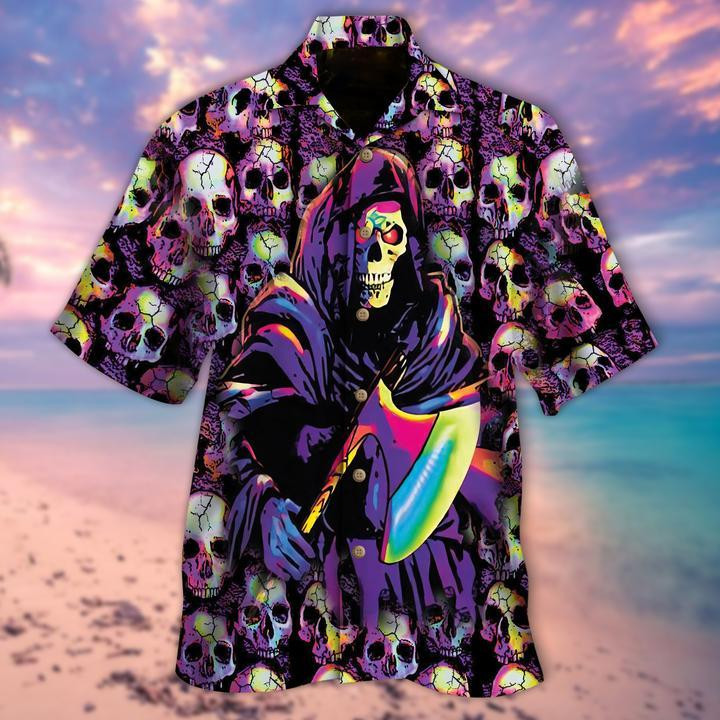 Skull Hawaiian Shirt