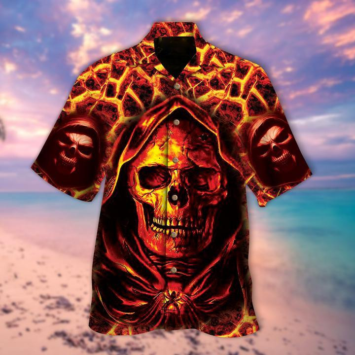 Skull Hawaiian Shirt
