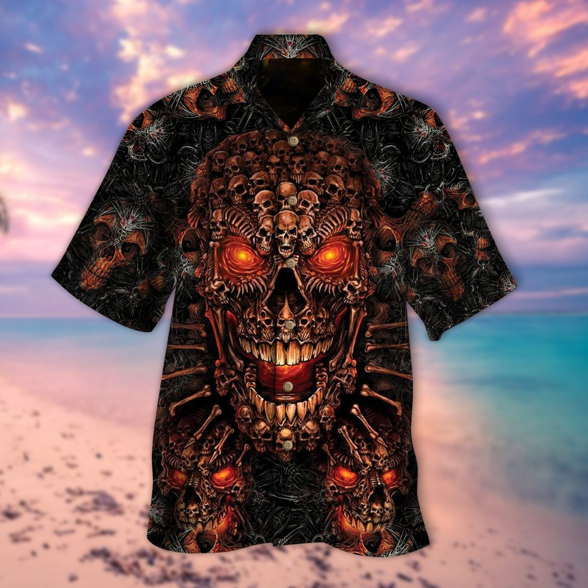 Skull Hawaiian Shirt