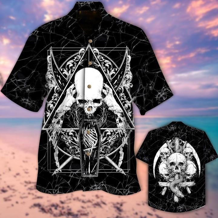 Skull Hawaiian Shirt