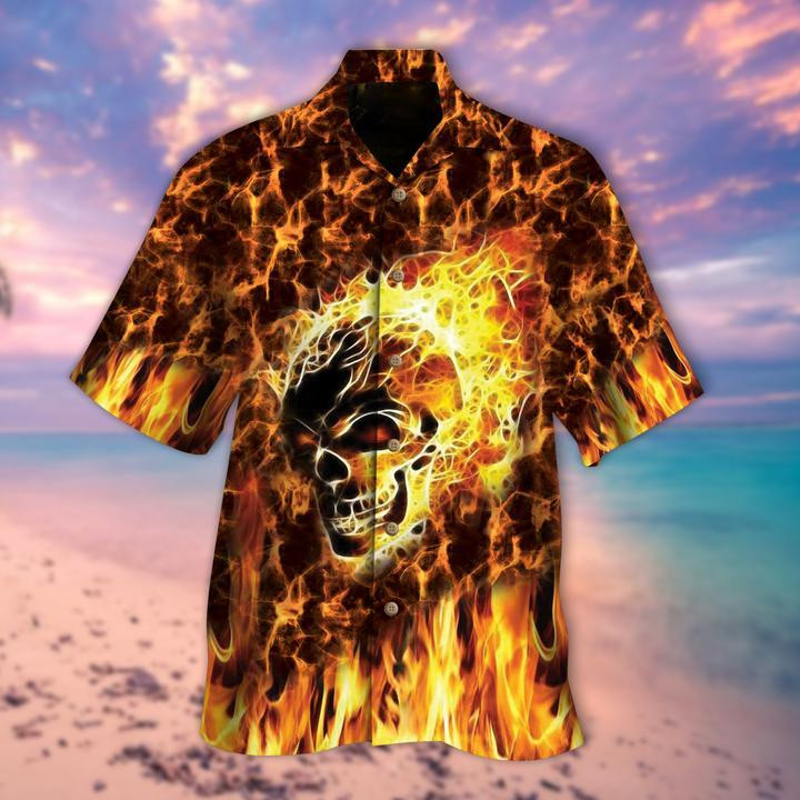 Skull Hawaiian Shirt
