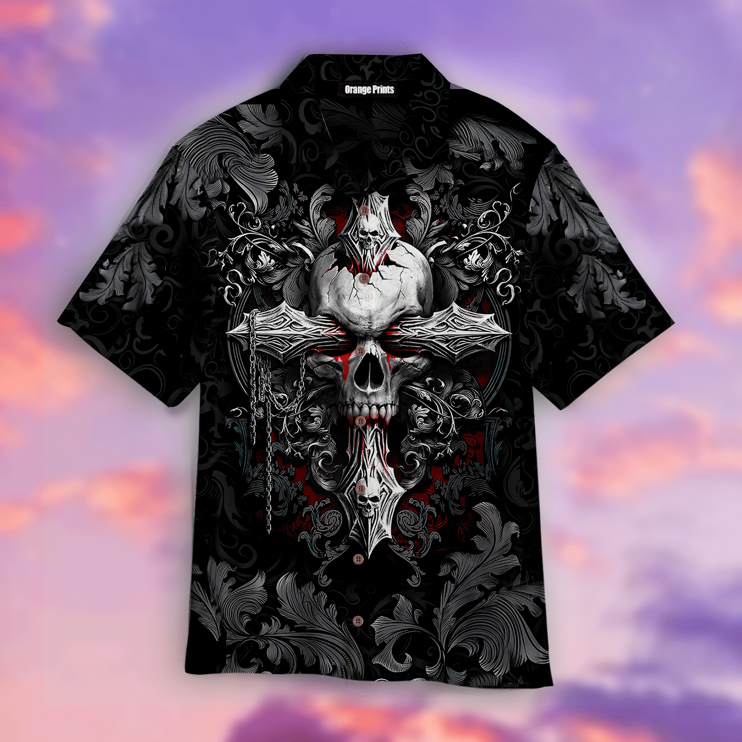 Skull Hawaiian Shirt