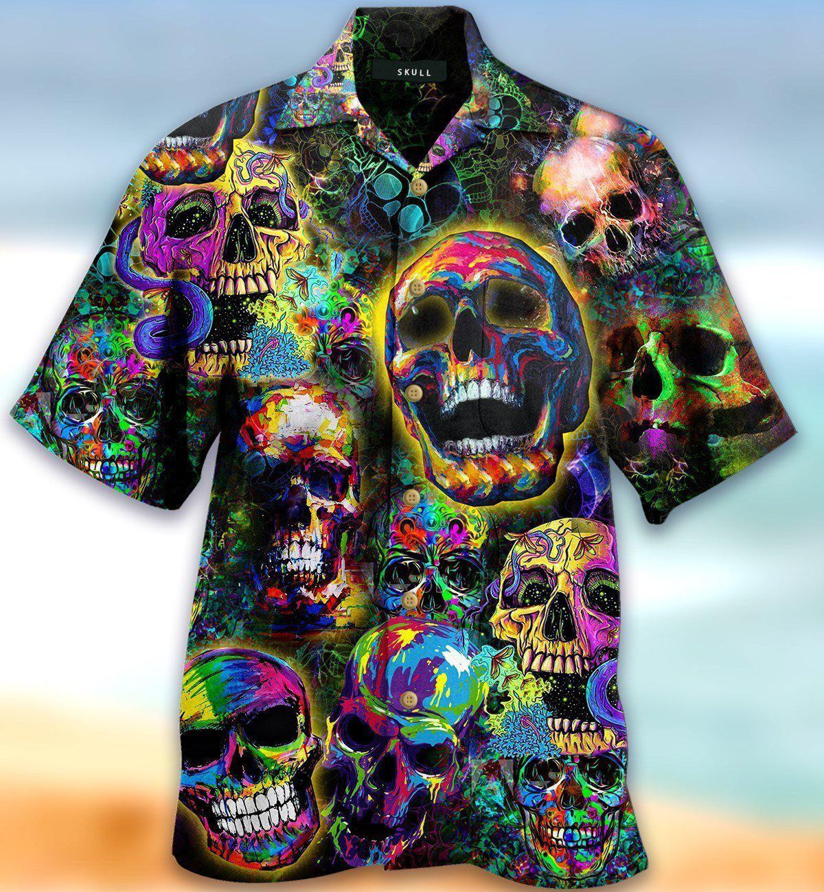 Skull Hawaiian Shirt