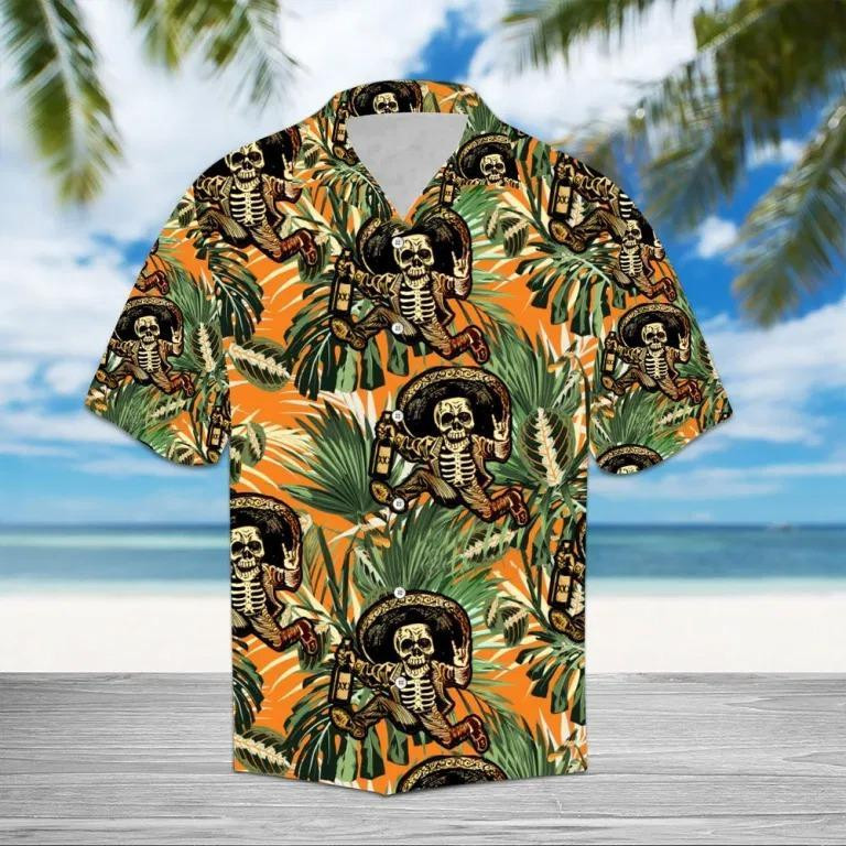 Skull Hawaiian Shirt
