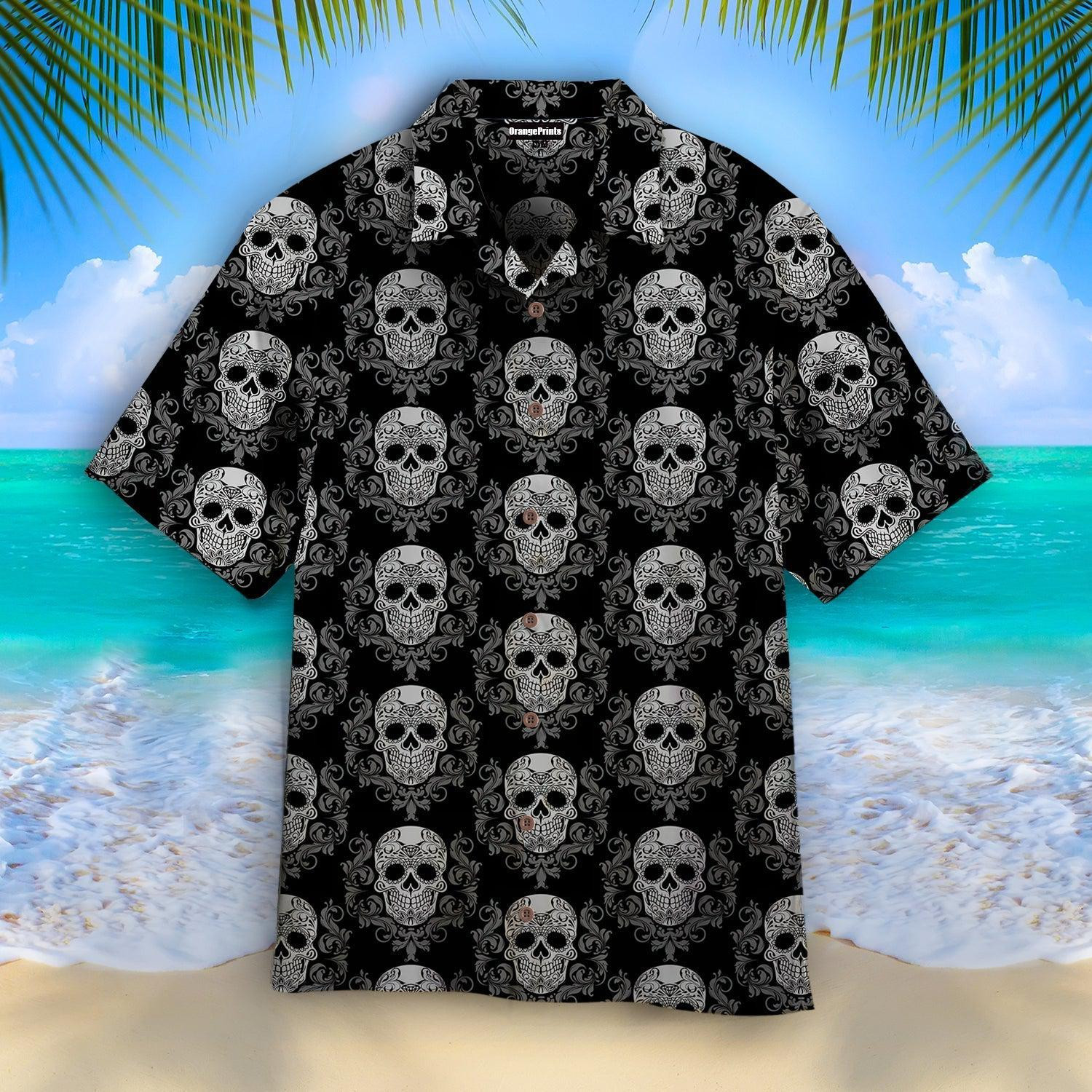 Skull Hawaiian Shirt