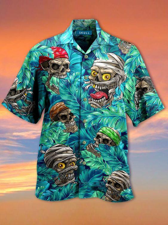 Skull Hawaiian Shirt