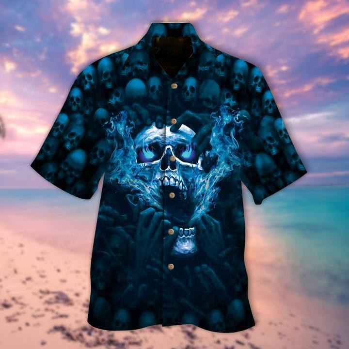 Skull Hawaiian Shirt