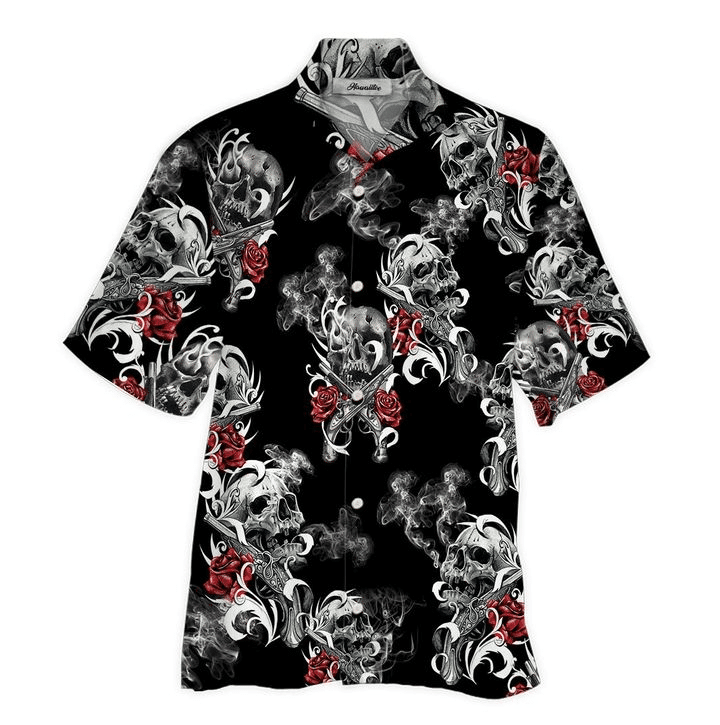 Skull Hawaiian Shirt