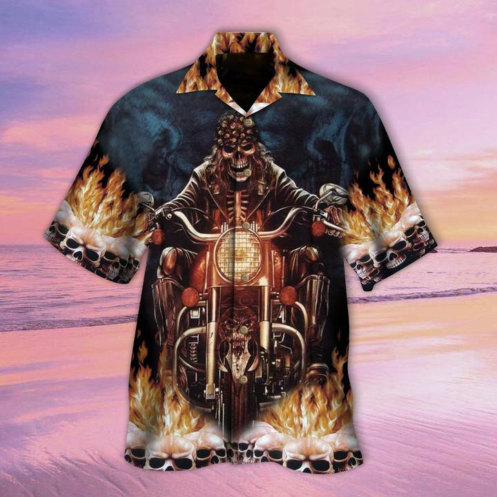 Skull Hawaiian Shirt