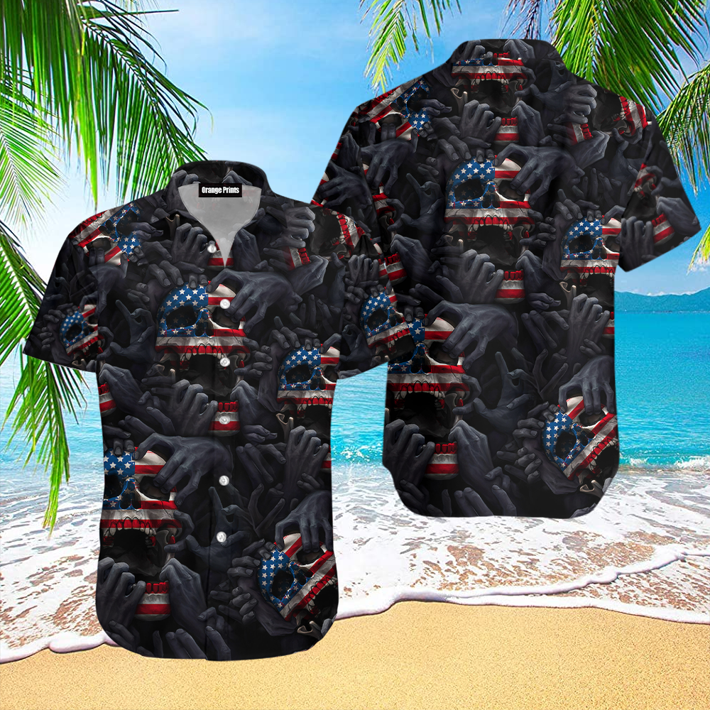 Skull Hawaiian Shirt