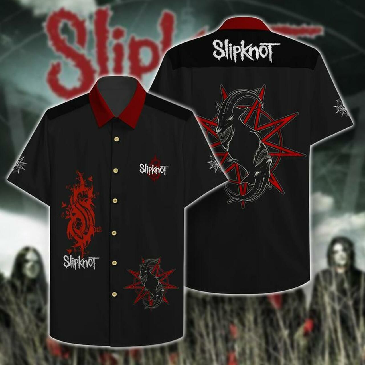 Slipknot Vii Hawaiian Shirt