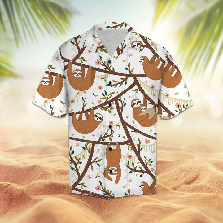 Sloth Hawaiian Shirt