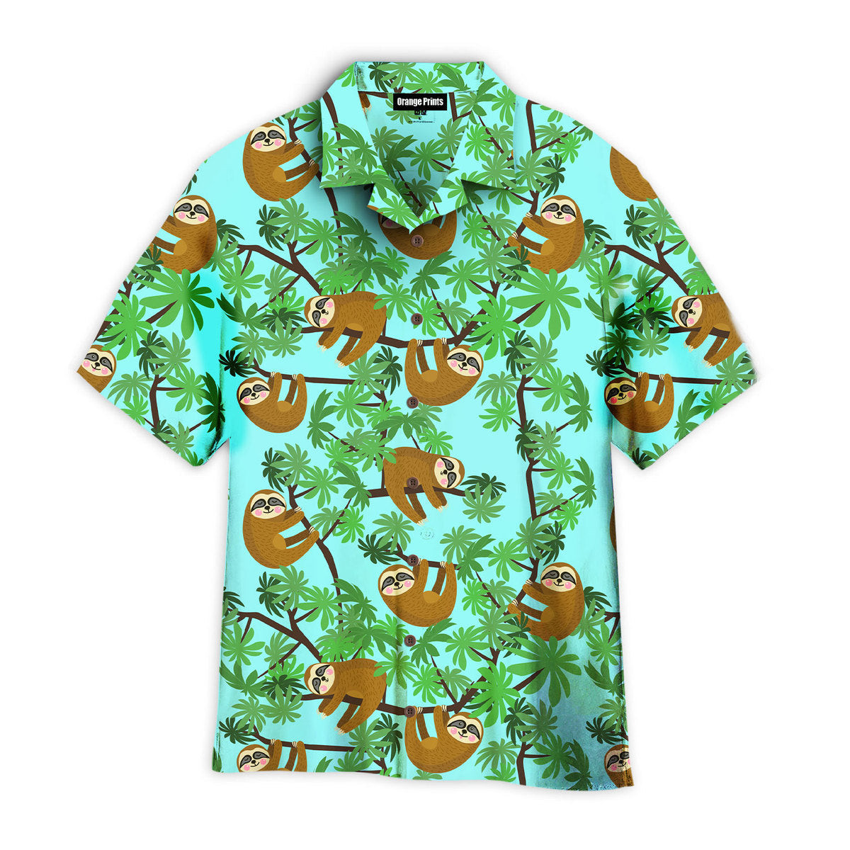 Sloths Jungle Hawaiian Shirt